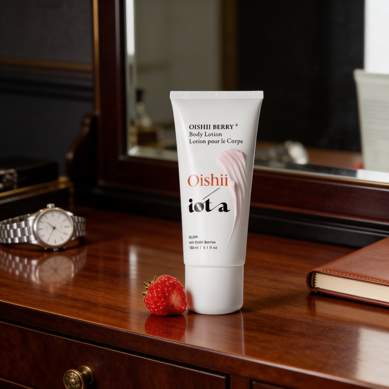 iota / Oishii Berry Body Lotion+